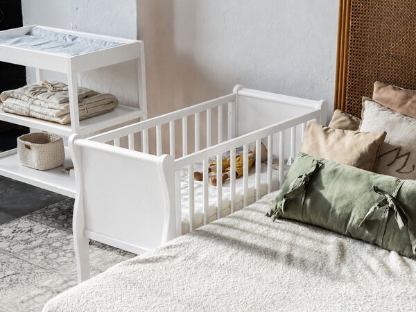 CRIB NOBLE kiságy 90x40 - fehér