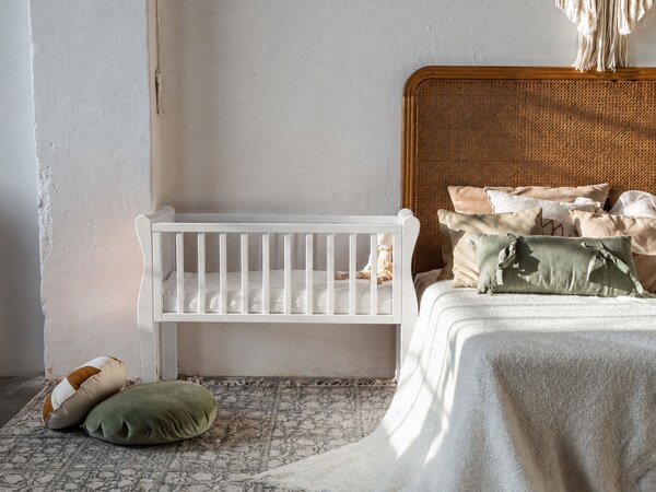 CRIB NOBLE kiságy 90x40 - fehér