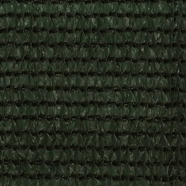 Sötétzöld HDPE erkélytakaró 75 x 600 cm