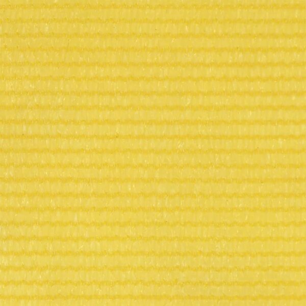 Sárga HDPE erkélyparaván 90 x 600 cm