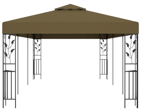 Tópszínű pavilon 6 x 3 m 180 g/m²