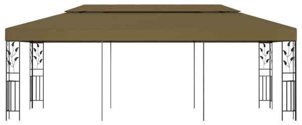 Tópszínű pavilon 6 x 3 m 180 g/m²