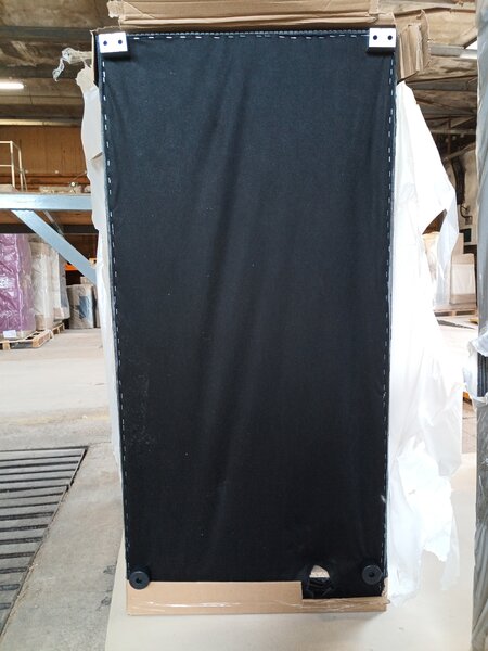 AKCIÓ Sötétszürke U alakú ülőgarnitúra SMART COSARO 295x140 cm II. osztály