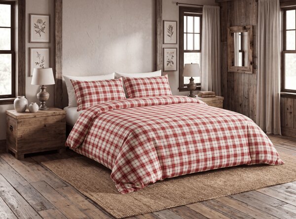 Mikroszálas ágyneműhuzat TARTAN HEART színes Ágyneműhuzat mérete: 70 x 90 cm | 140 x 200 cm