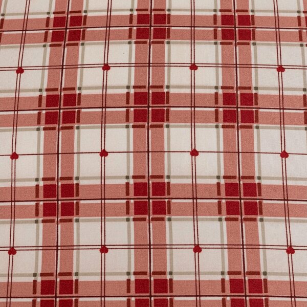 Mikroszálas ágyneműhuzat TARTAN HEART színes Ágyneműhuzat mérete: 70 x 90 cm | 140 x 200 cm