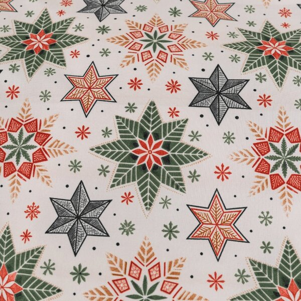 Mikroszálas ágyneműhuzat CHRISTMAS STAR színes kivitel Ágyneműhuzat mérete: 70 x 90 cm | 140 x 200 cm
