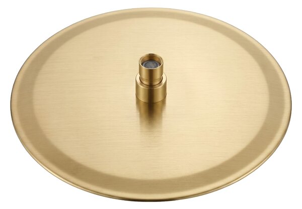 Kerek esőztető zuhanyfej REA JS-P014BG 25cm Brush Gold
