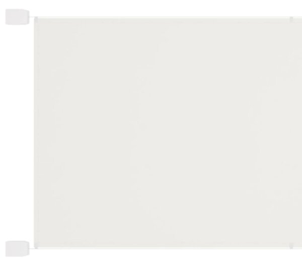 Fehér oxford-szövet függőleges napellenző 140x420 cm