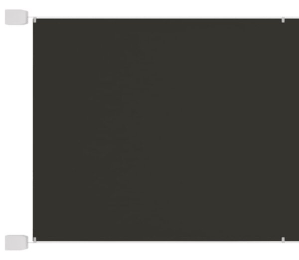 Antracitszürke oxford-szövet függőleges napellenző 140x420 cm