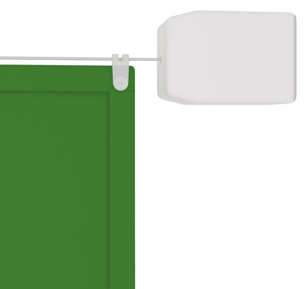 Világoszöld oxford-szövet függőleges napellenző 60 x 270 cm