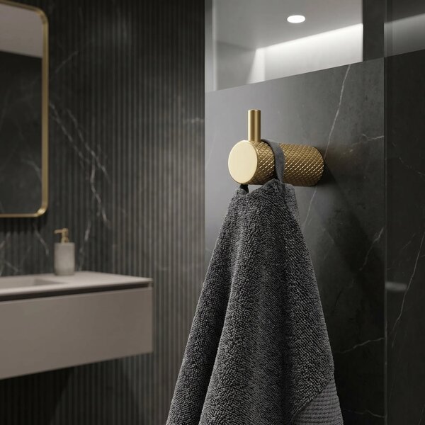Fürdőszobai akasztó A62305BG OTTO Brush Gold