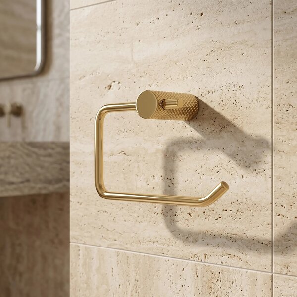 Falra szerelhető wc papír tartó A62309G OTTO Gold