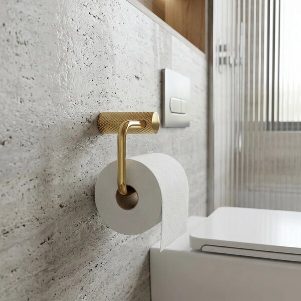 Falra szerelhető wc papír tartó A62309G OTTO Gold
