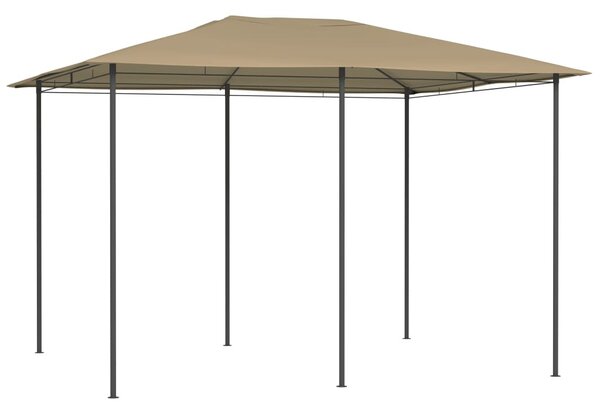 Tópszínű pavilon 3 x 4 x 2,6 m 160 g/m²
