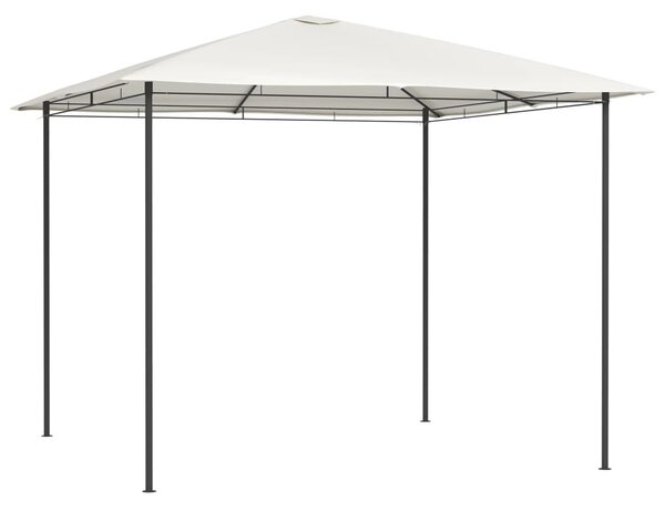 Krémszínű pavilon 3 x 3 x 2,6 m 160 g/m²