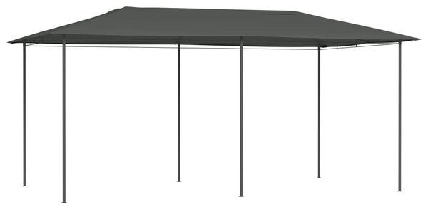 Antracitszürke pavilon 2,98 x 5,3 x 2,59 m 160 g/m²