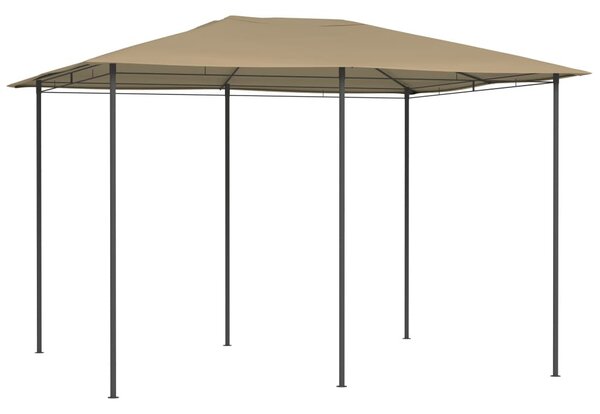 Tópszínű pavilon 3 x 4 x 2,6 m 160 g/m²