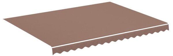 Barna csere napellenző ponyva 4 x 3 m