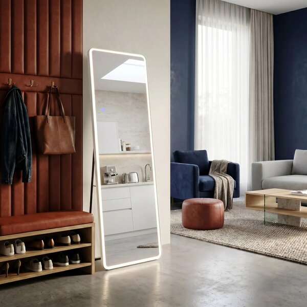Tükör LED Classico 50x160cm White