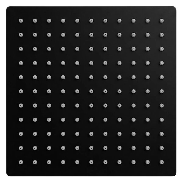 Négyzet alakú zuhanyfej REA JS-P015B 25cm Black