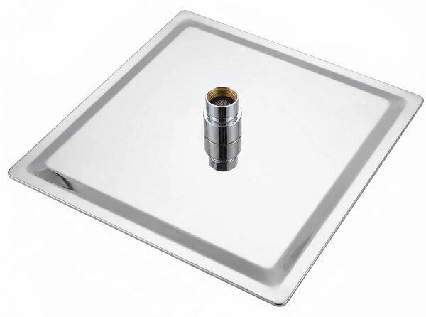 Négyzet alakú zuhanyfej REA JS-P015 25cm Chrome