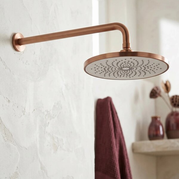 Kerek esőztető zuhanyfej REA JS-021BRG Brush Copper