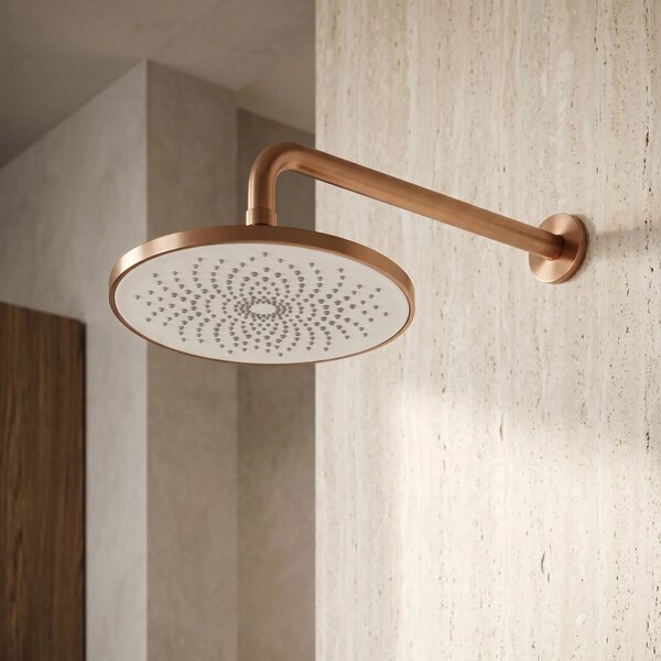 Kerek esőztető zuhanyfej REA JS-021BRG Brush Copper