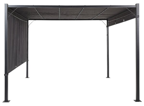 Pavilon LED PARGA Fém 310 cm 310 cm Sötétszürke