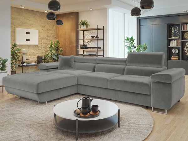 Sarokkanapé Comfivo Vinetum II, Kárpit, 70x280x170cm