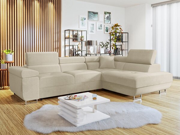 Sarokkanapé Comfivo Vinetum, Kárpit, 70x274x203cm