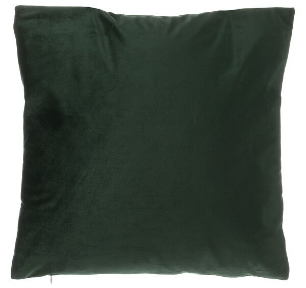 2 db díszpárna FERN Bársony 45 x 45 cm Sötétzöld Növénymintás