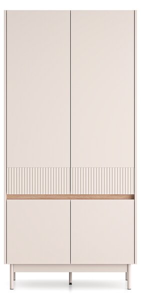 DUNEA ruhásszekrény 92x193x53 - kasmír