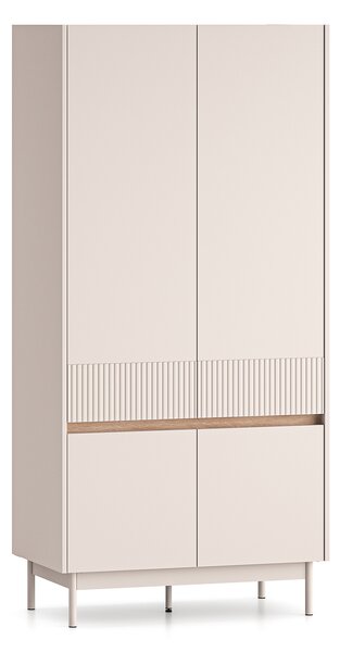 DUNEA ruhásszekrény 92x193x53 - kasmír