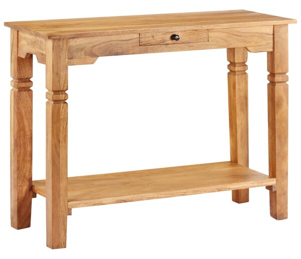 Tömör akácfa tálalóasztal 100 x 40 x 76 cm