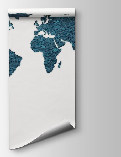 Fotótapéta A világ térképe, Világtérkép fotótapéta, Népszerű fotótapéta, w02657v1 - Tapeko.hu
