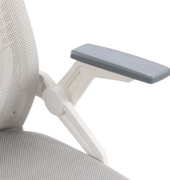 Irodai szék, Penza, fehér, 58x48x102 cm