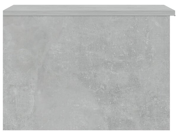 Betonszürke szerelt fa dohányzóasztal 50 x 50 x 36 cm