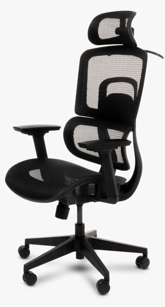 REVOTICA WINNIPEG A8618-Q FEKETE MESH ERGONÓMIKUS IRODASZÉK