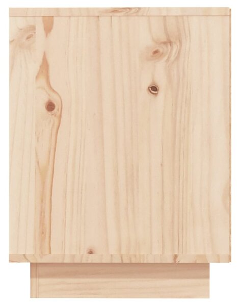 Tömör fenyőfa cipőszekrény 110 x 34 x 45 cm