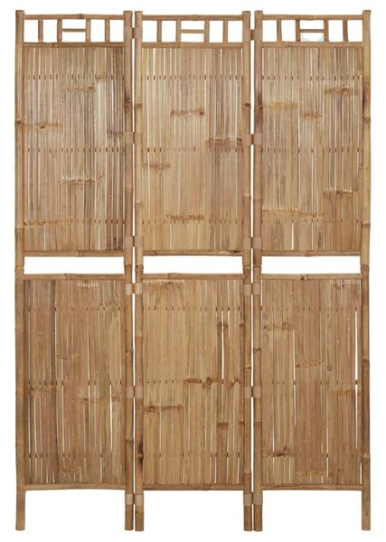 3 paneles bambusz térelválasztó 120 x 180 cm