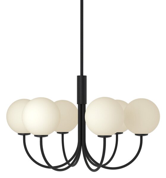 Csillárok Herstal, BALLON, dimmable, Fekete, Nappali, Fém, Dizájn