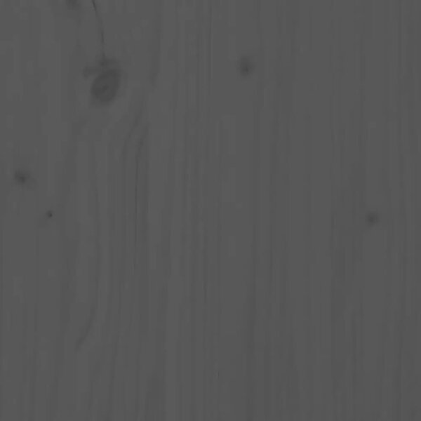 Szürke tömör fenyőfa íróasztal 110x50x75 cm