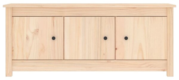 Tömör fenyőfa cipősszekrény 110 x 38 x 45,5 cm