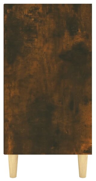 Füstös tölgy színű szerelt fa tálalószekrény 103,5 x 35 x 70 cm