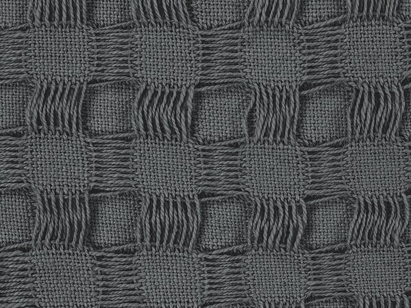 Ágytakaró BERE Pamut 150 x 200 cm Sötétszürke