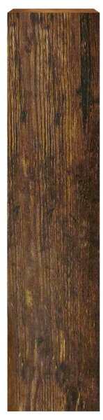 Füstös tölgy színű szerelt fa cipősszekrény 63x24x103 cm