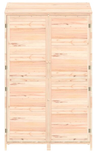 Tömör fenyőfa kerti fészer 102x52x174,5 cm