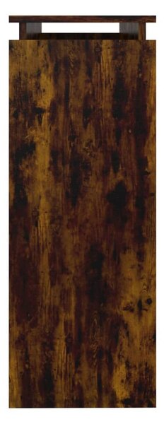 Füstös tölgy színű szerelt fa tálalóasztal 102 x 30 x 80 cm