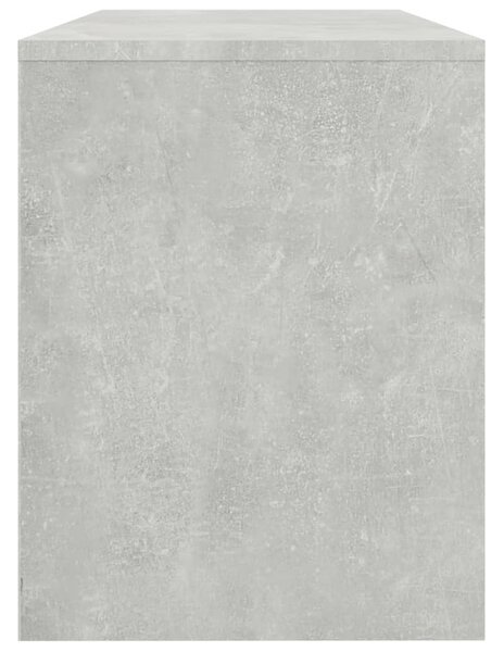 Betonszürke szerelt fa fésülködőszék 70 x 35 x 45 cm