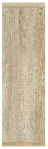 Sonoma tölgy szerelt fa fali polc 85 x 16 x 52,5 cm